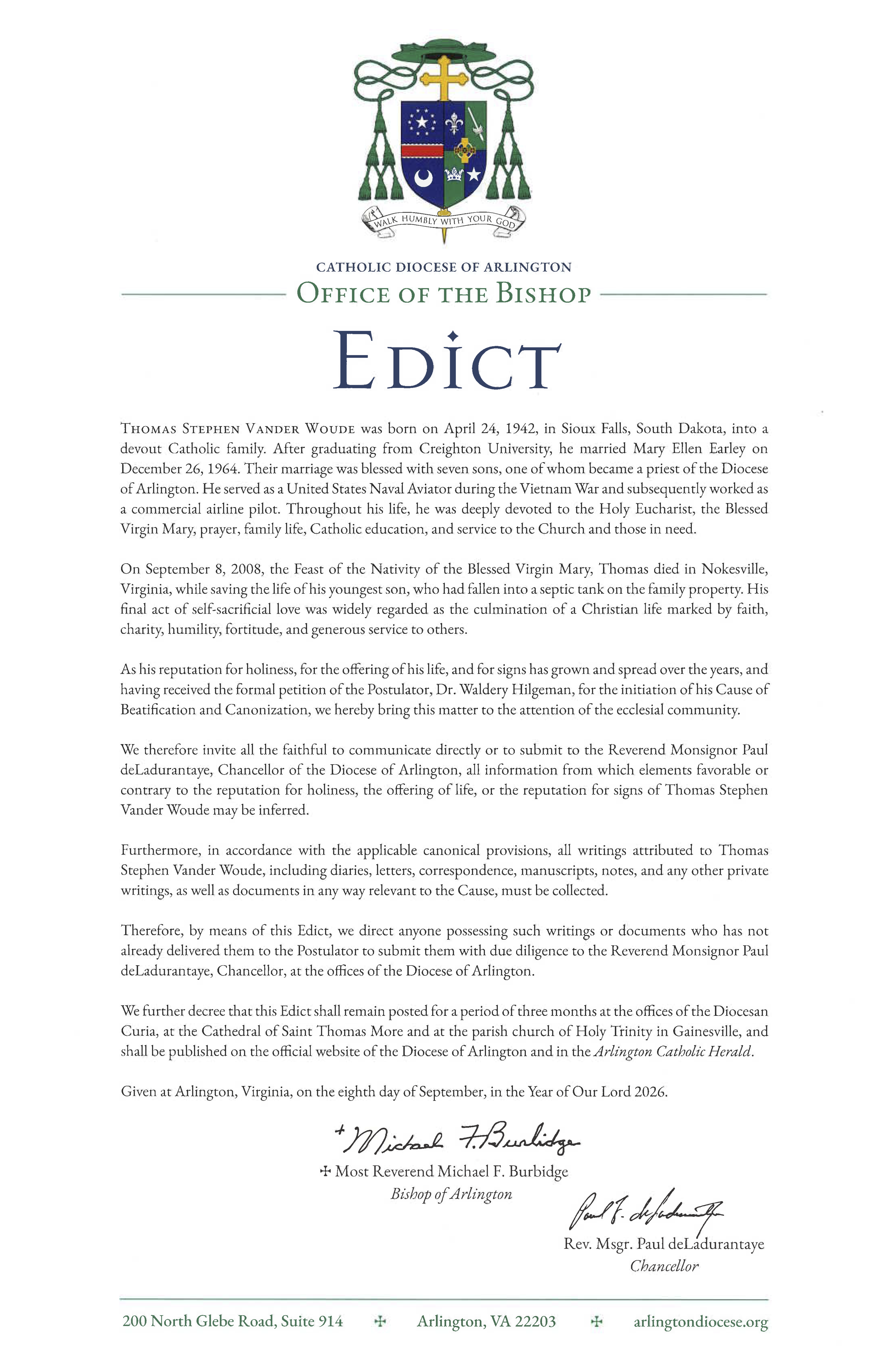 Edict Signed