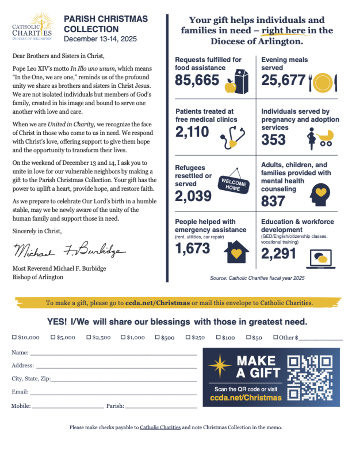 1 2025 Christmas Collection Flyer English