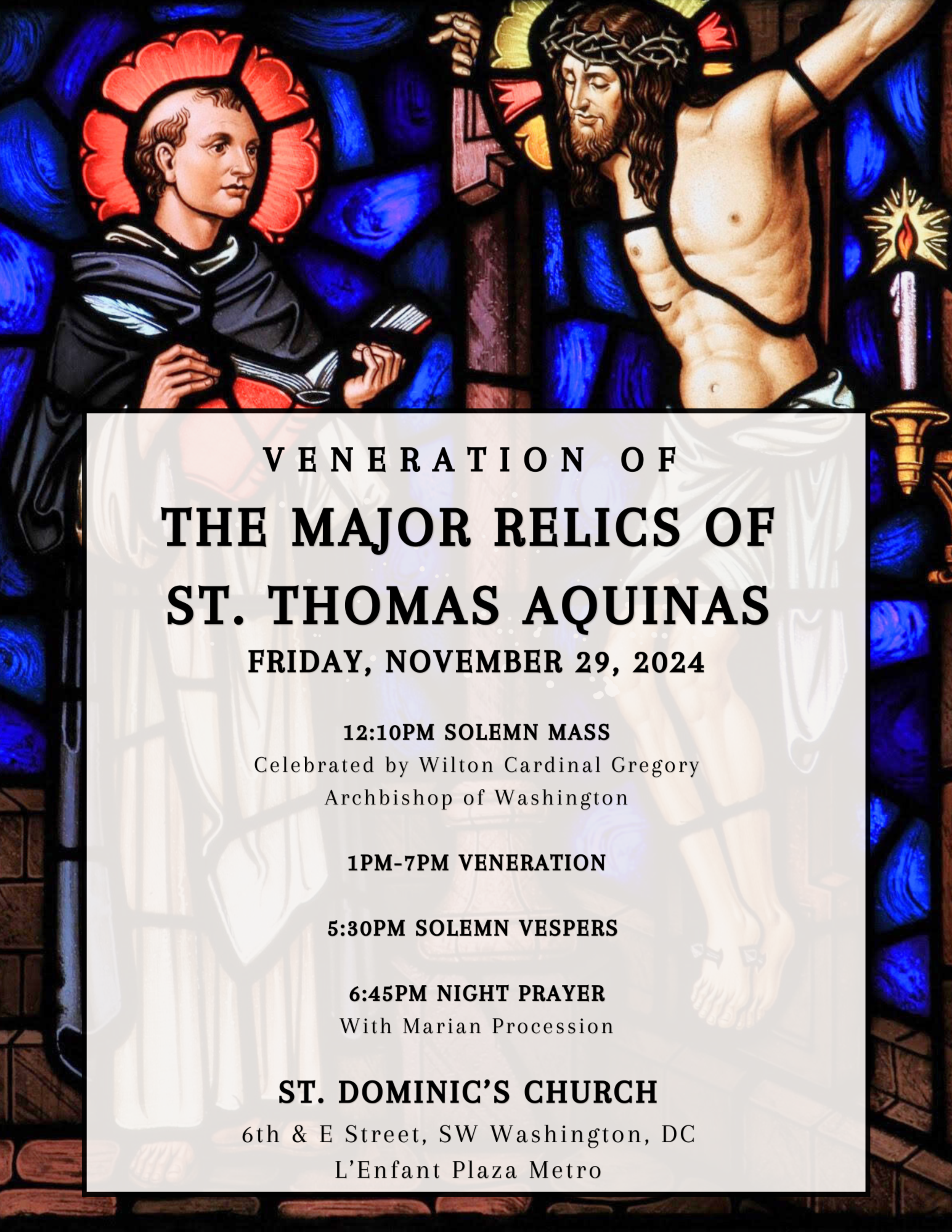 Aquinas Poster St. Dominics