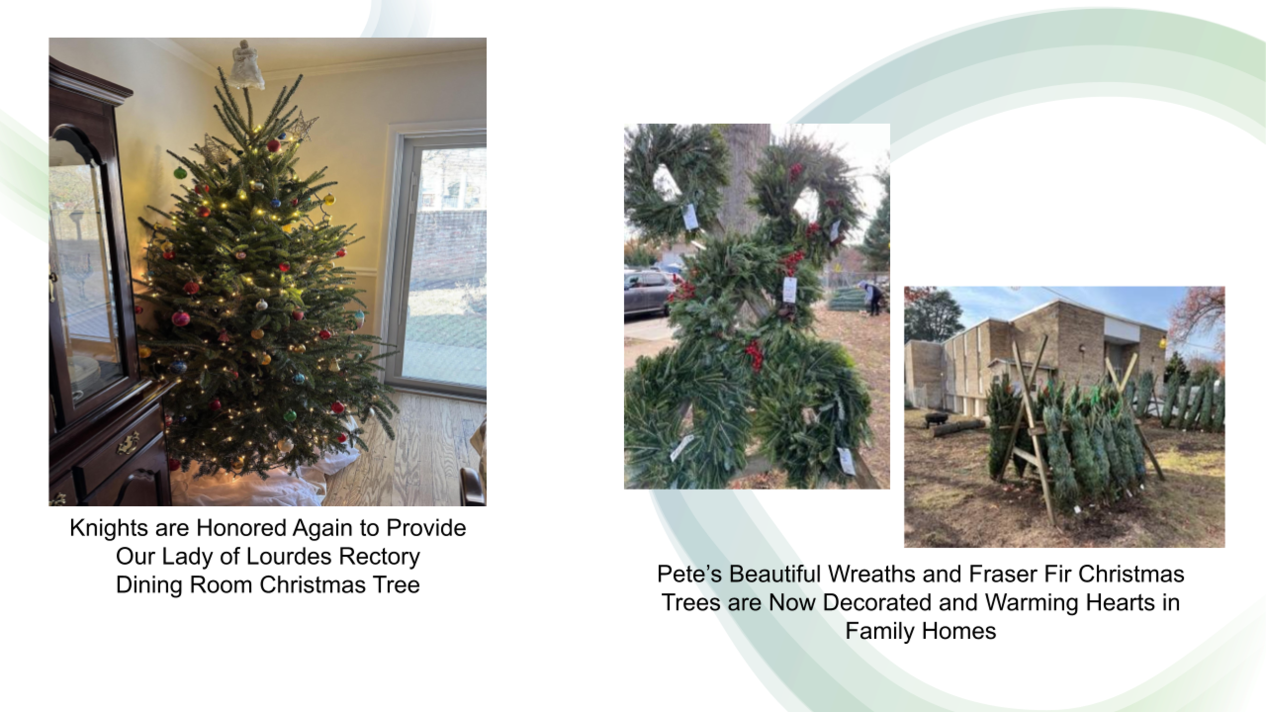 Knights Of Columbus Christmas Tree Lot Highlights 2025 S.pptx 9