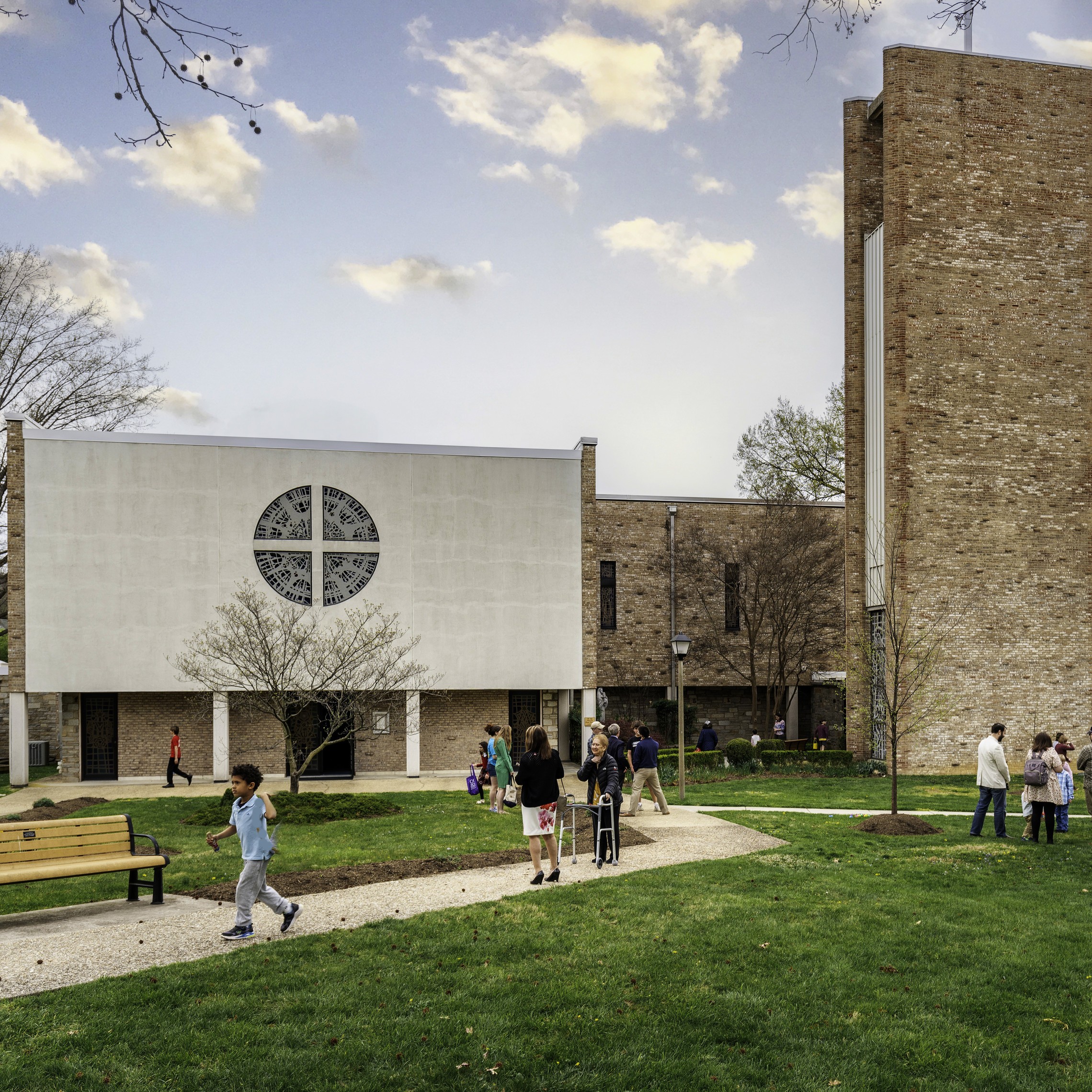 Sunday Morning at Our Lady of Lourdes, Arlington, VA