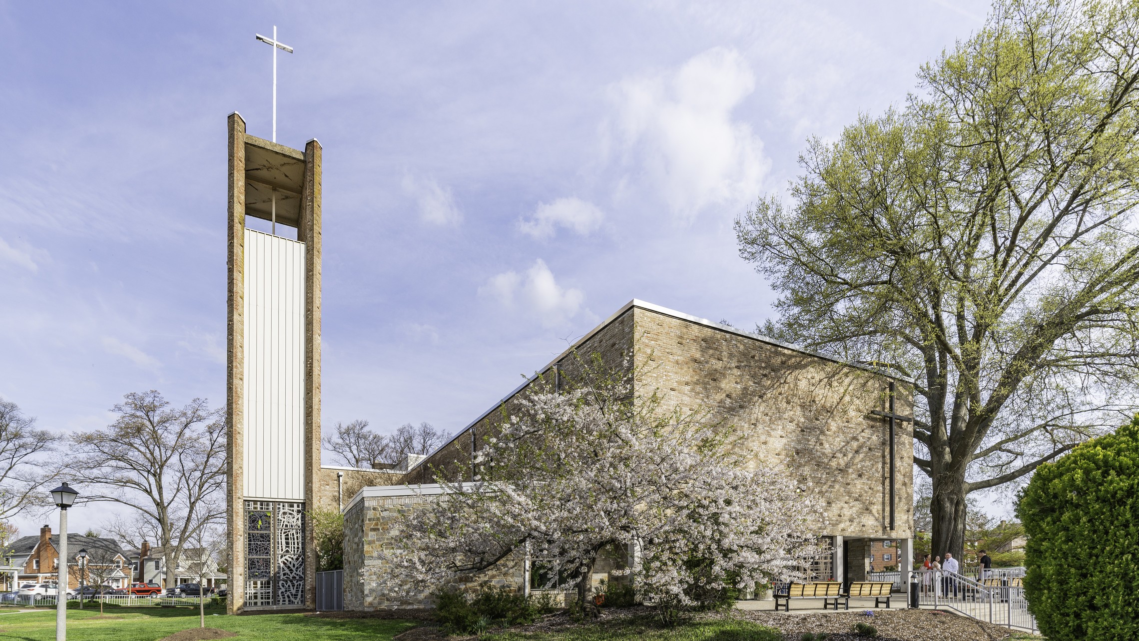 Season is changing at Our Lady of Lourdes, Arlington, VA