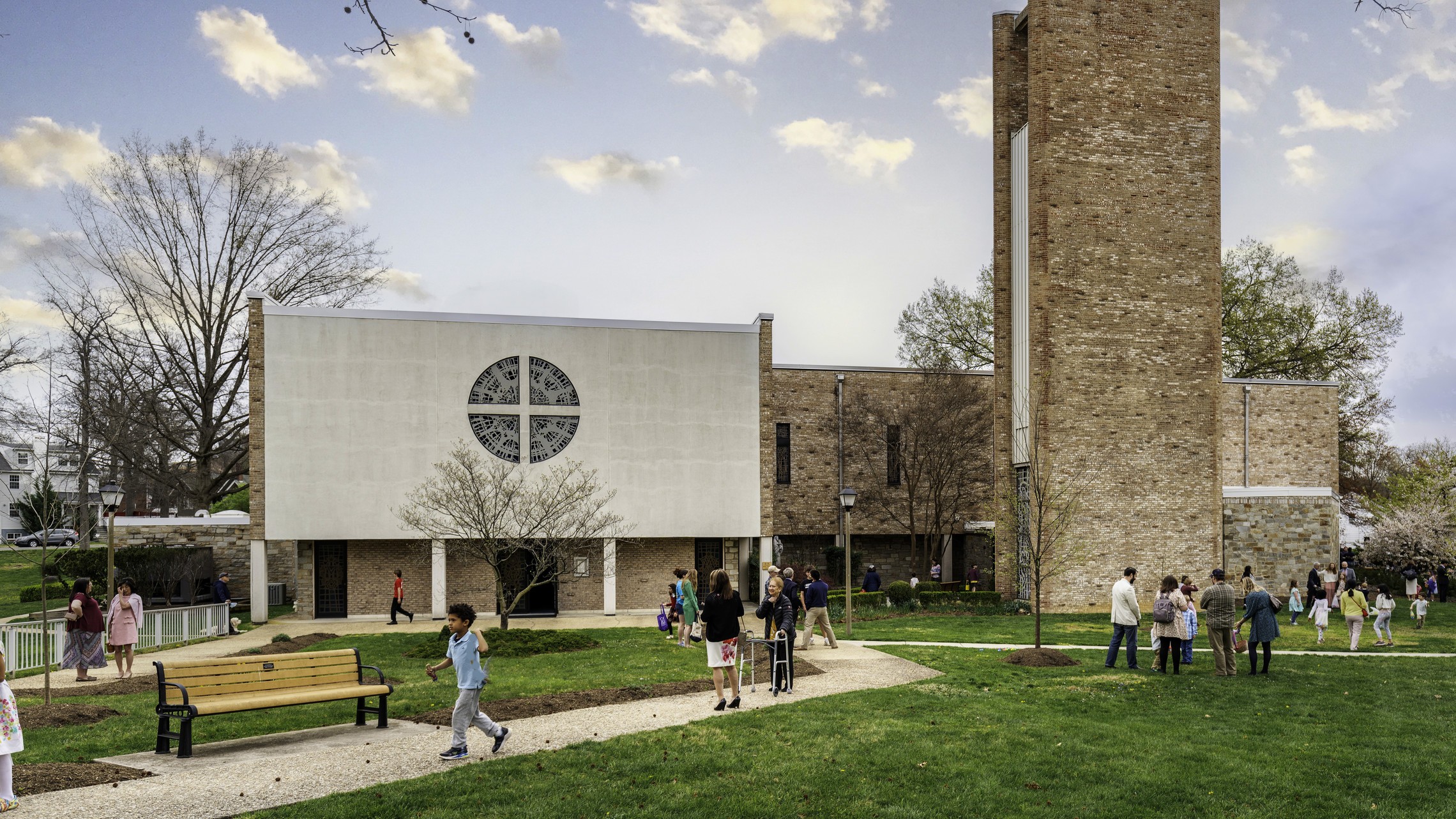 Sunday Morning at Our Lady of Lourdes, Arlington, VA