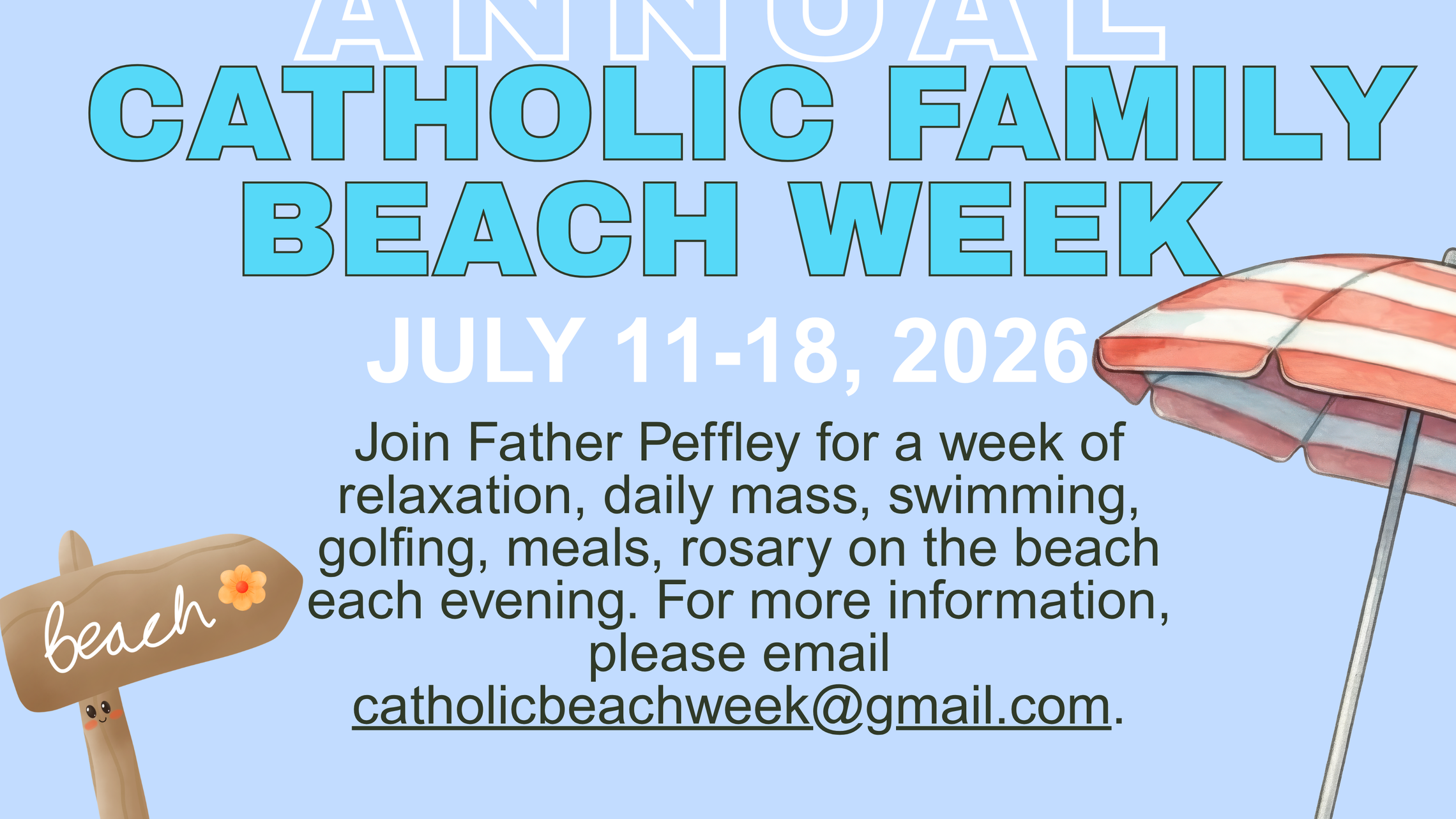 Father Peffley Beach Weekend 2