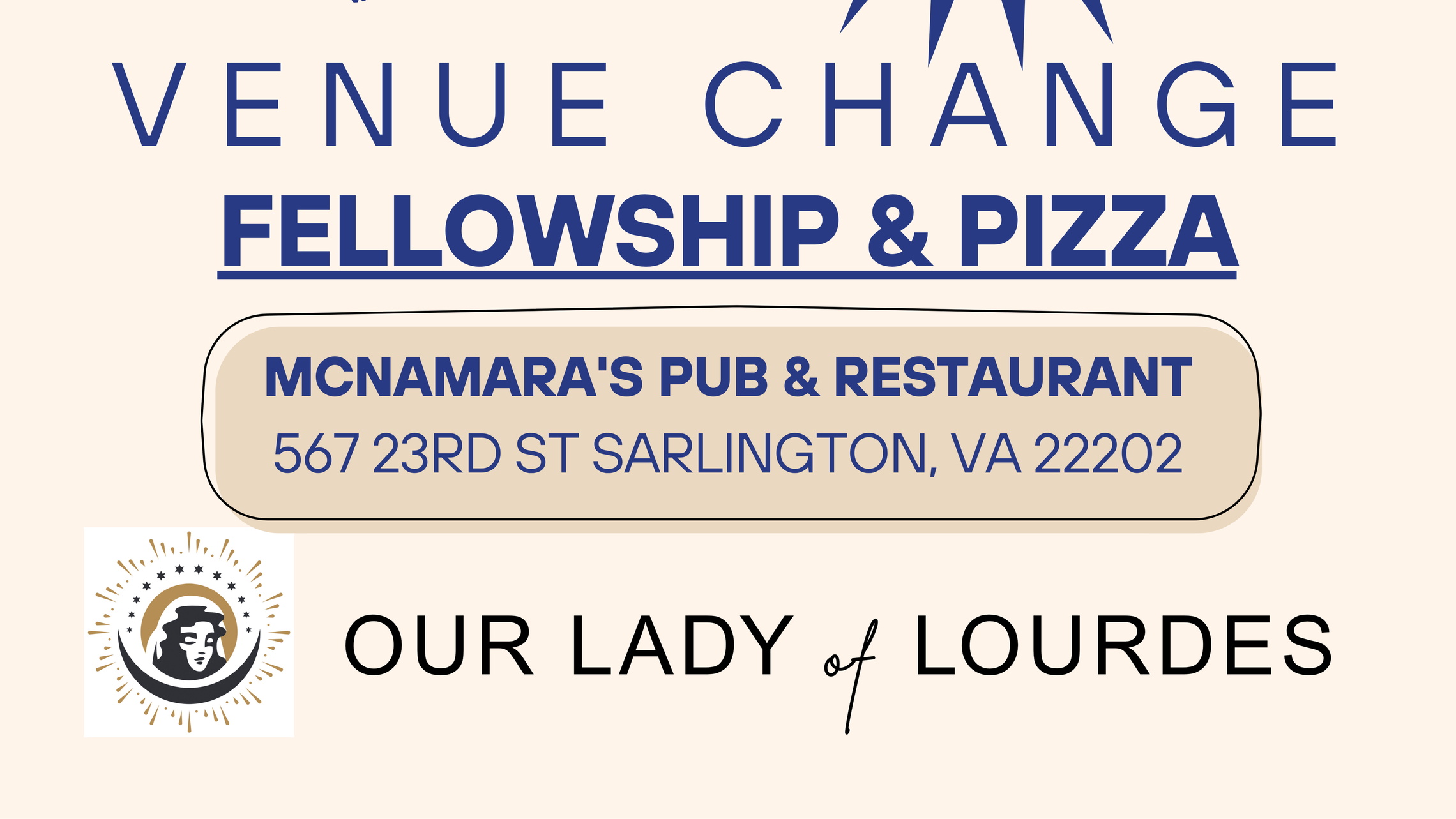 Fellowship Pizza Location Update