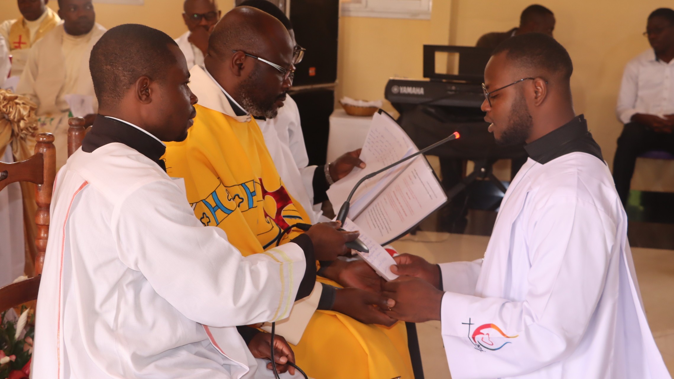 Fr Pascal Recieves First Vows