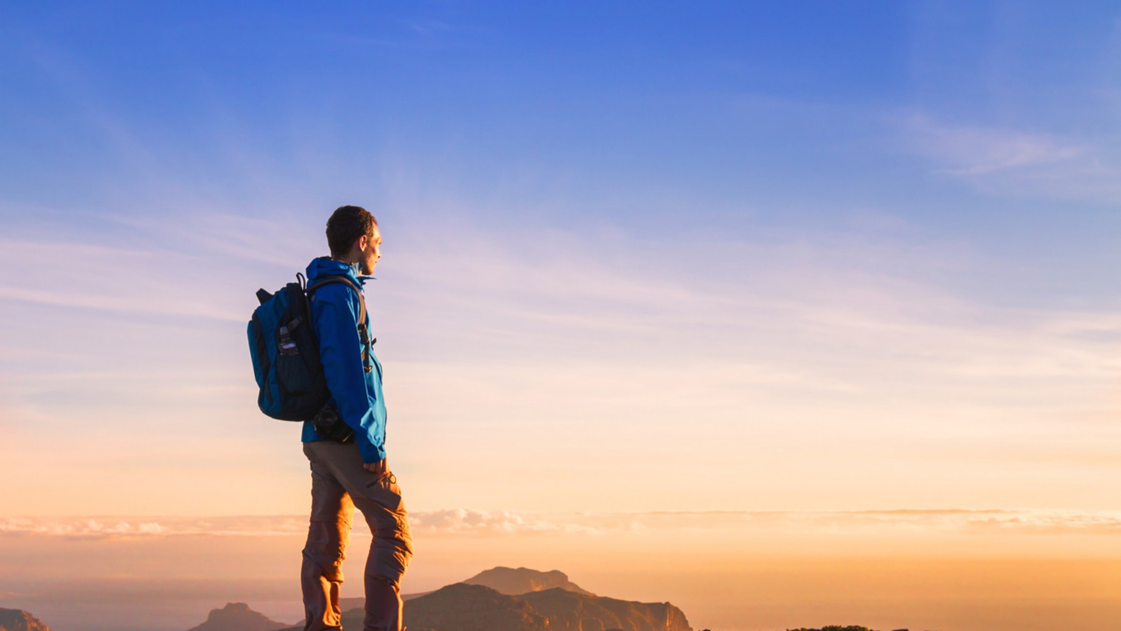 Man On Mountain