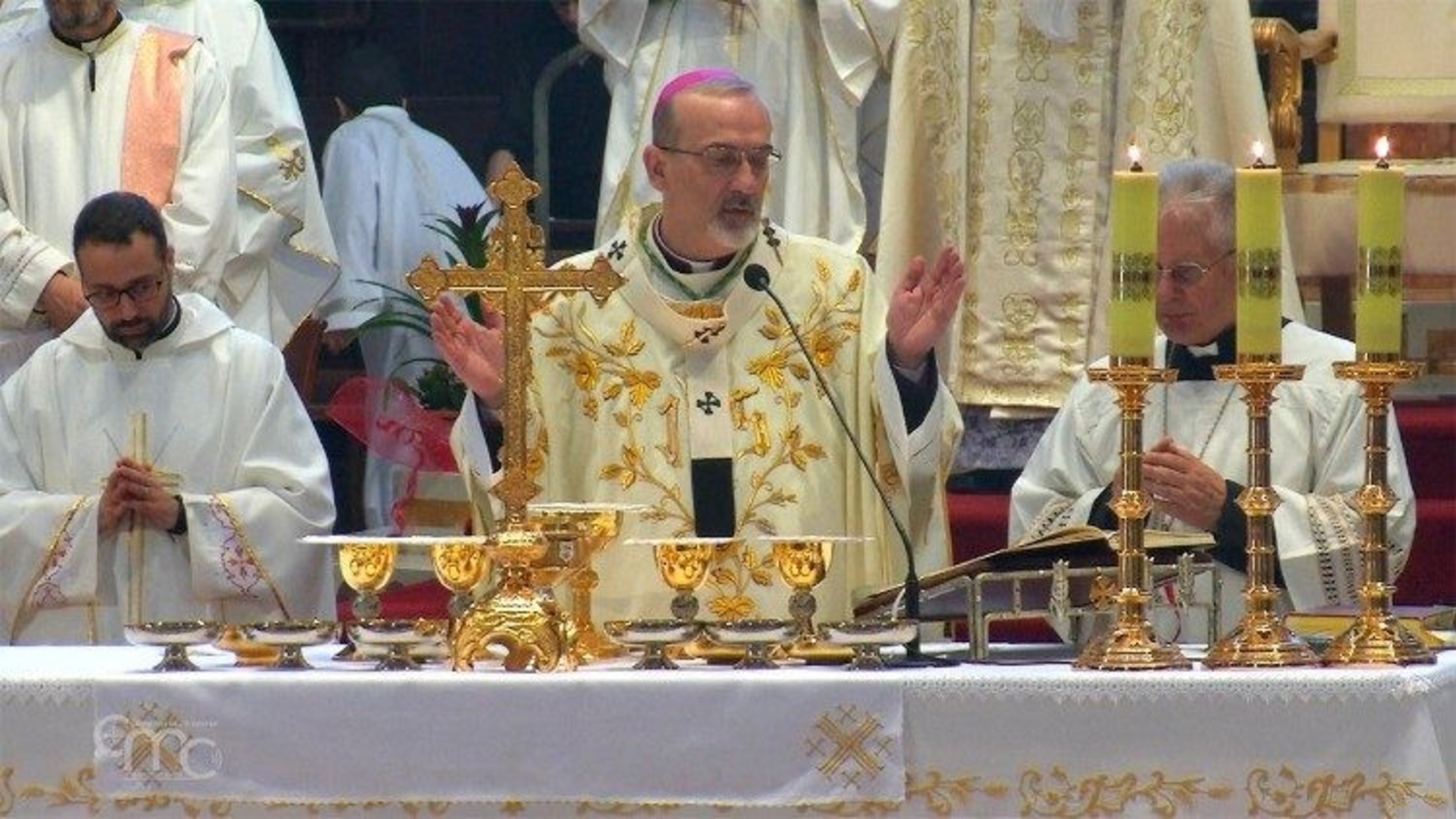 Patriarch Pizzaballa Consecrates Holy Land