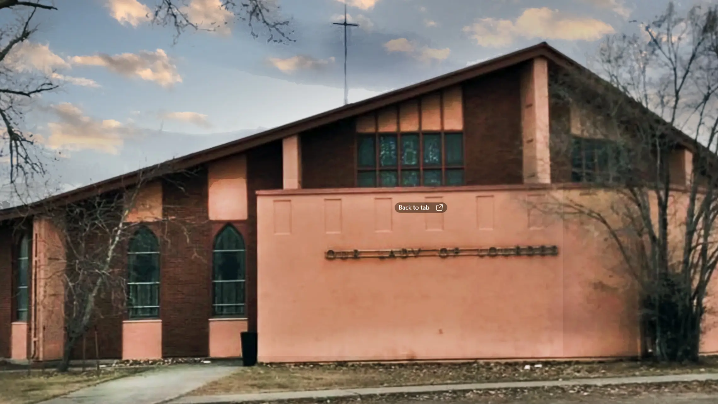 Our Lady of Lourdes, Arlington, VA - Sister Church in Poplar, MT