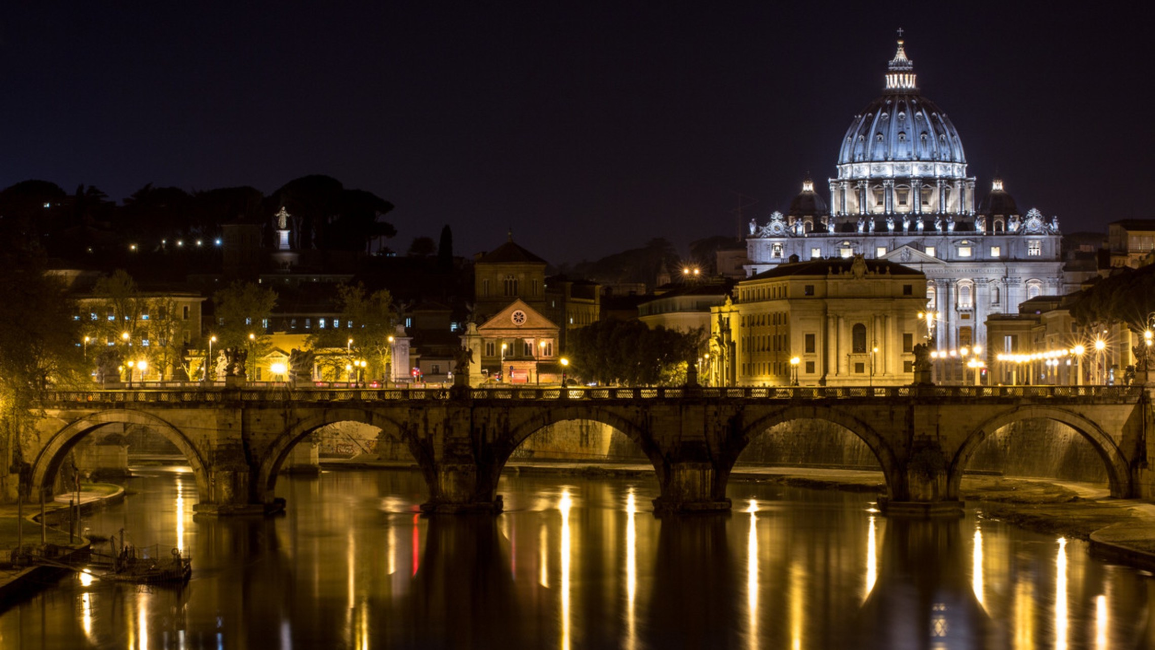 Vatican At Night