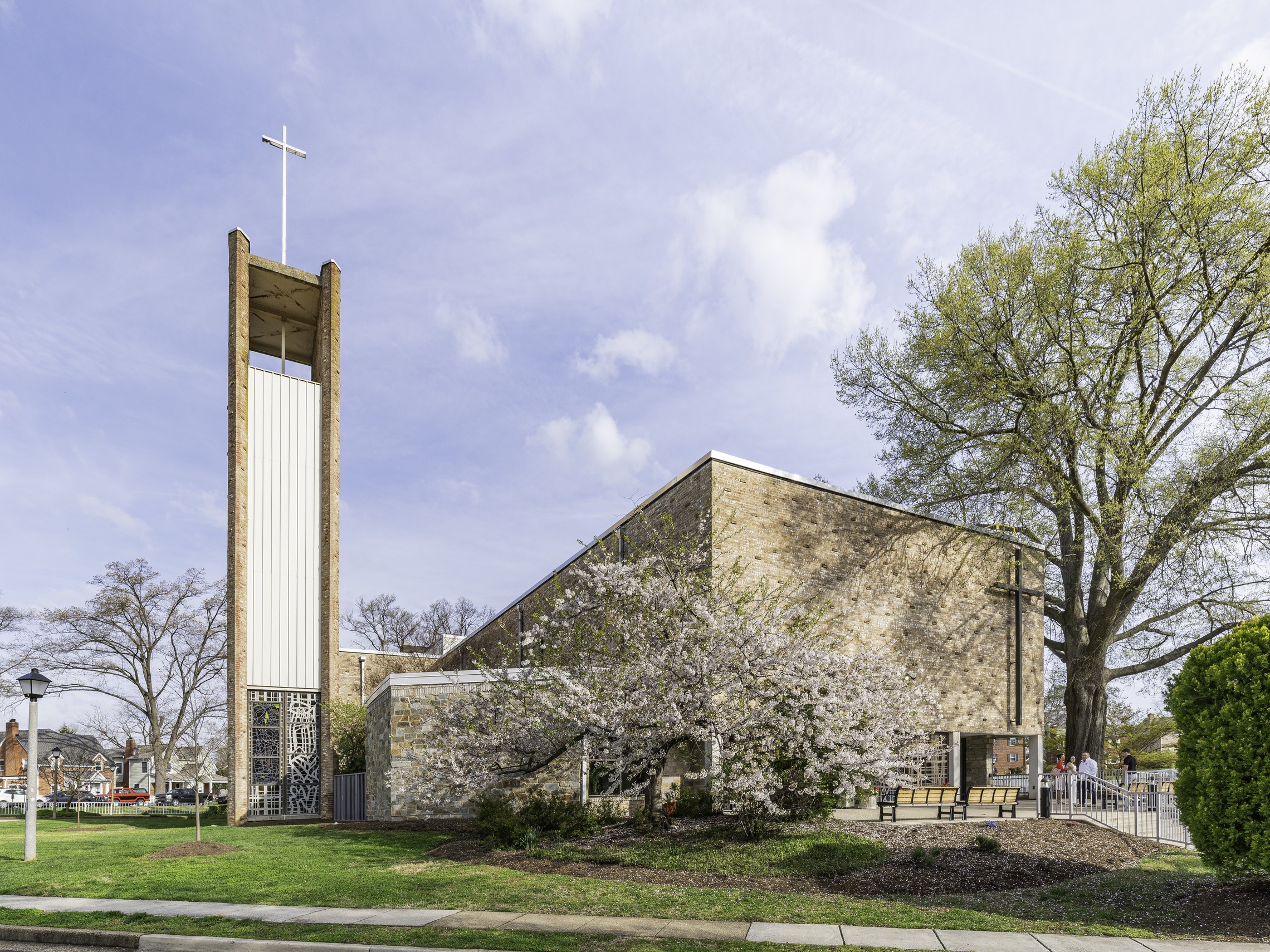 Season is changing at Our Lady of Lourdes, Arlington, VA