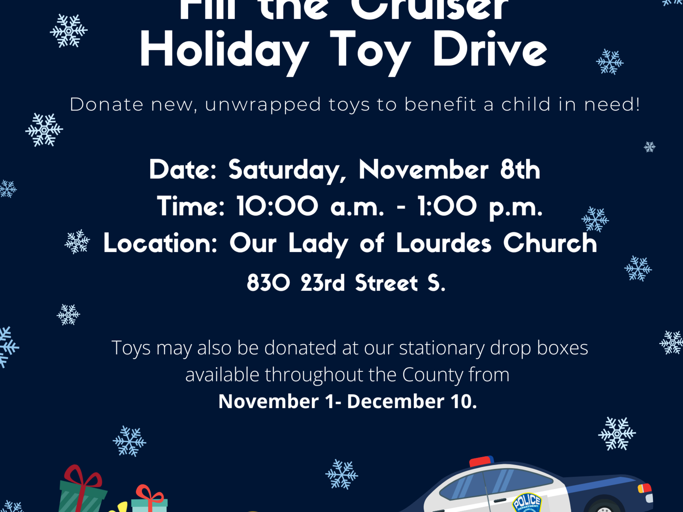 Fill The Cruiser 2025 Our Lady Of Lourdes Church.pdf 1