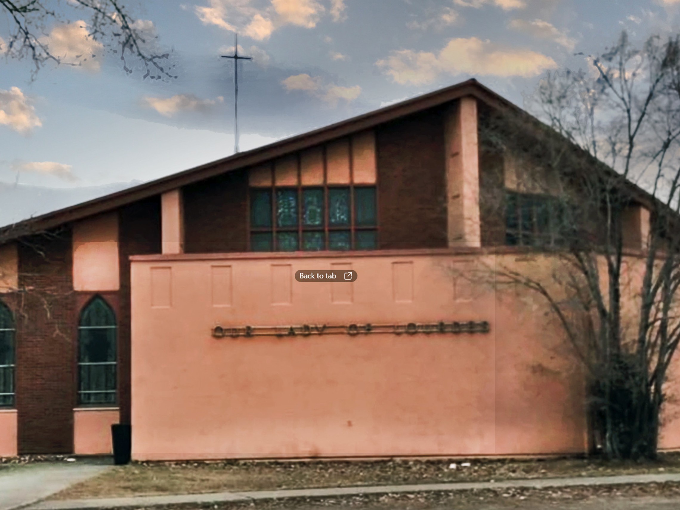 Our Lady of Lourdes, Arlington, VA - Sister Church in Poplar, MT